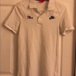 Women’s polo sixers shirt xs